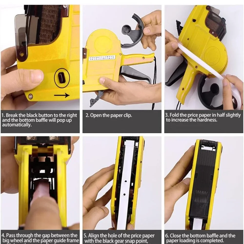 YH-689 2-Line 20 Digits Price Gun with Letters A-Z